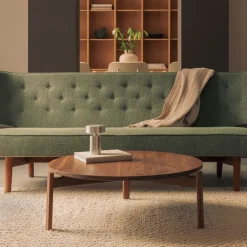 Radiohus 3-seters sofa i eik