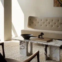 Radiohus 3-seters sofa valnøtt