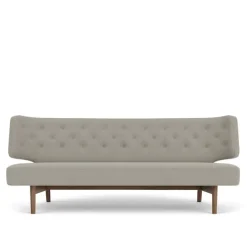 Radiohus 2-seters sofa valnøtt
