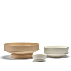 Raised Bowl Clay Dune