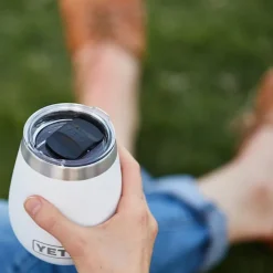 Rambler 10 Oz Wine Tumbler - White