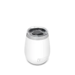 Rambler 10 Oz Wine Tumbler - White