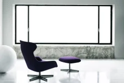 Reader High Swivel Armchair