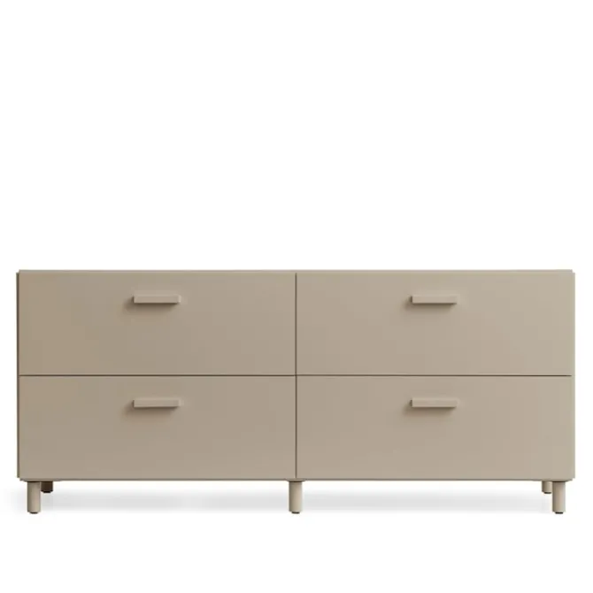 Relief Chest of Drawers Low Legs