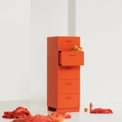 Relief Chest of Drawers Tall Plinth