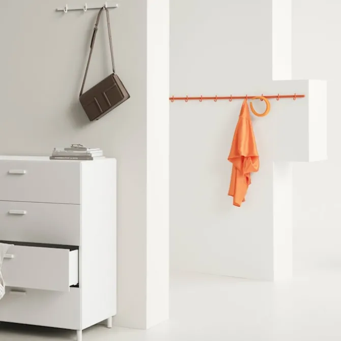 Relief Chest of Drawers Wide Legs