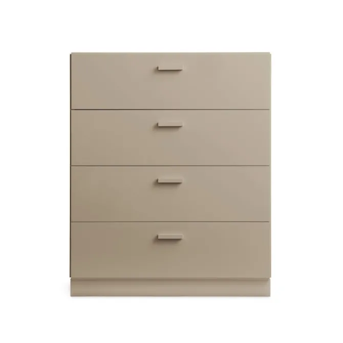 Relief Chest of Drawers Wide Plinth