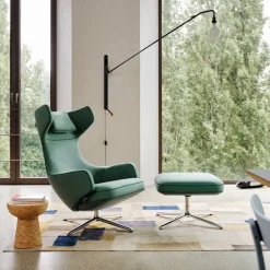 Repos Ottoman fotskammel Polished