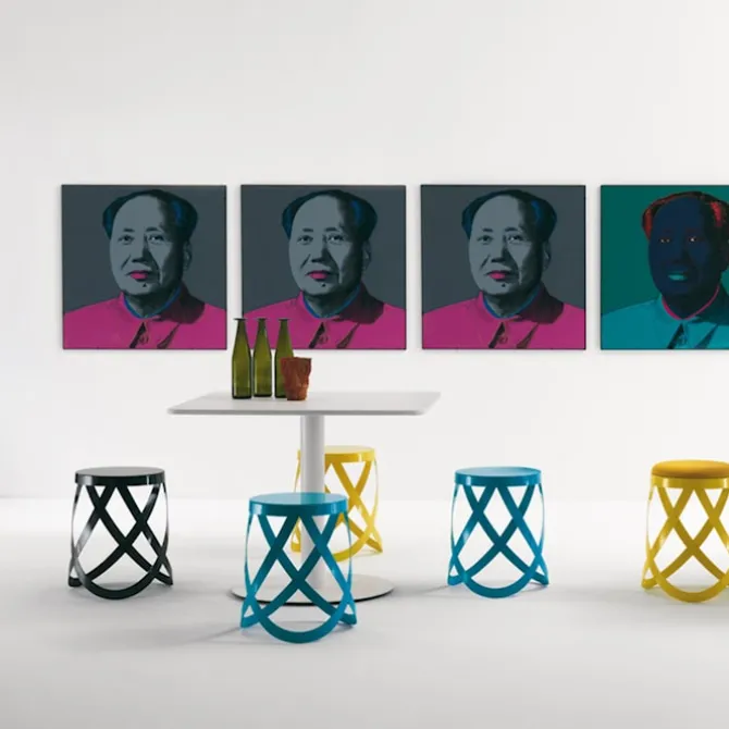 Ribbon Low Stool