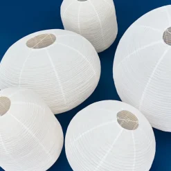 Rice Paper lampeskjerm Ellipse