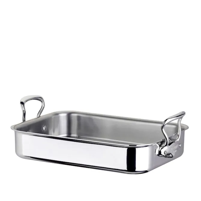 Roasting Pan Cook Style Steel - 35 x 25 x 7 cm