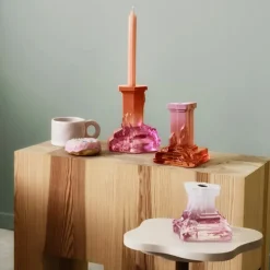 Rocky Baroque Candlestick Spicy Rose