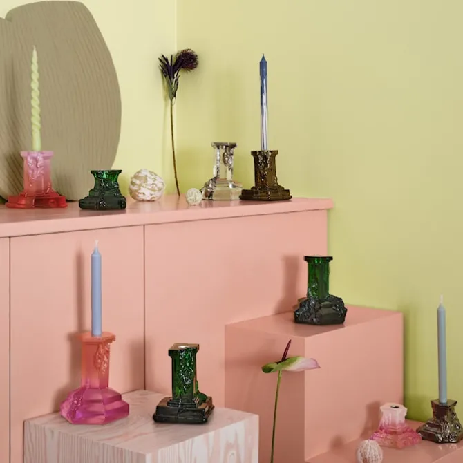 Rocky Baroque Candlestick Spicy Rose