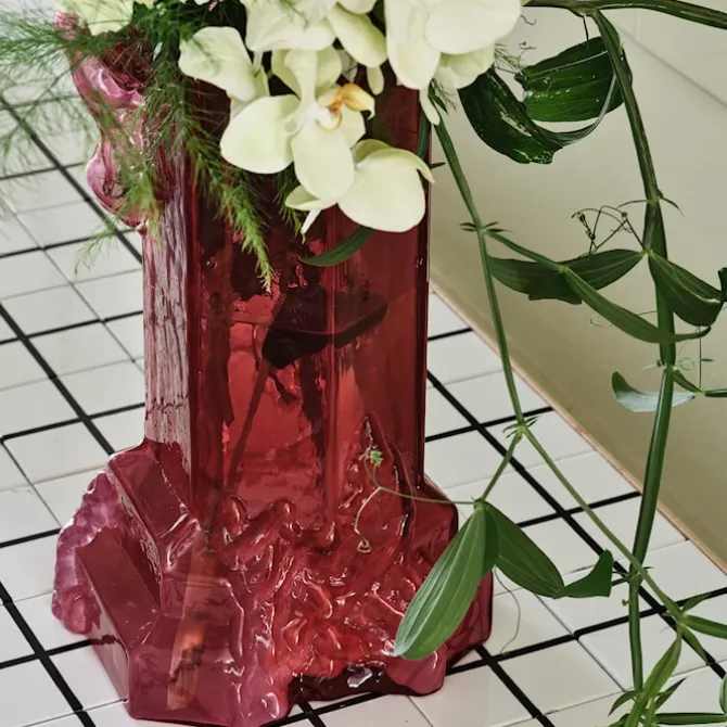 Rocky Baroque Vase