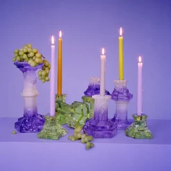 Rocky Barouqe Candlestick Lime