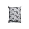 Rose Pillow Case Lace Black