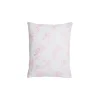 Rose Pillow Case Lace Pink