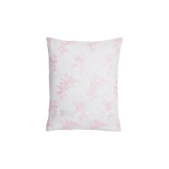 Rose Pillow Case Lace Pink