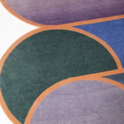 Rotazioni A Rug - Electric Blue