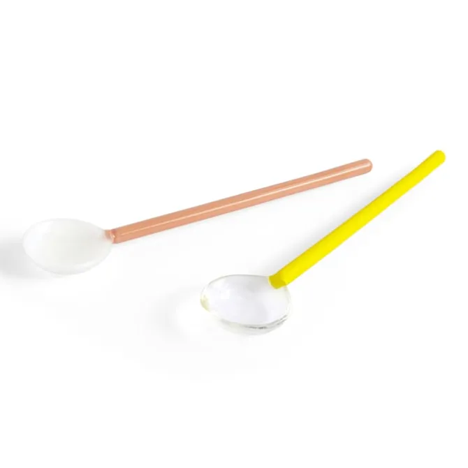 Round glassskjeer 2-pakning