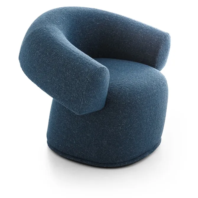 Ruff Small Swivel Armchair