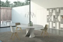 S Table Marble