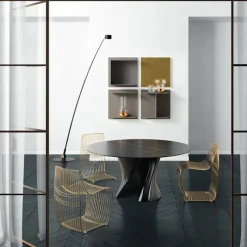 S Table Marble