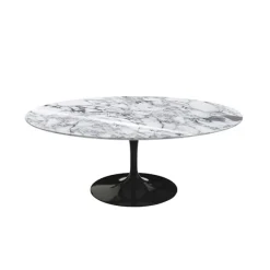 Saarinen Oval Sofabord Black
