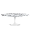 Saarinen Oval spisebord 198 cm White
