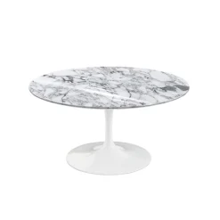Saarinen Round salongbord Ø 91 cm White
