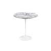 Saarinen Round sidebord Ø 51 cm White