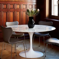 Saarinen Round spisebord Ø 120 cm White