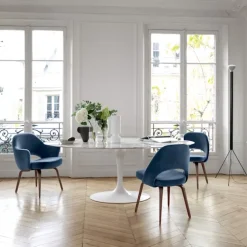 Saarinen Round spisebord Ø 107 cm Black