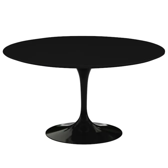 Saarinen Round spisebord Ø 137 cm Black