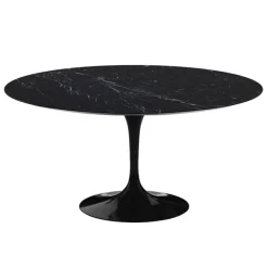 Saarinen Round spisebord Ø 152 cm Black
