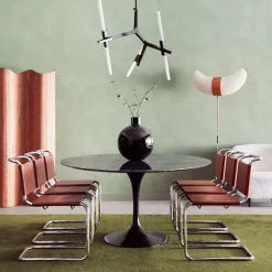 Saarinen Round spisebord Ø 152 cm Black
