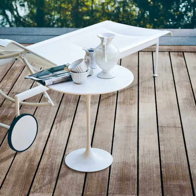Saarinen Round utendørs salongbord Ø 91 cm