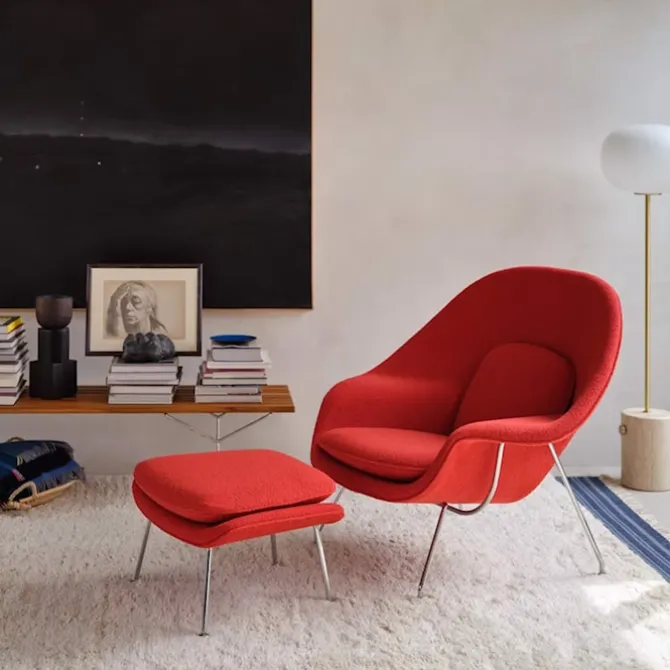 Saarinen Womb lenestol