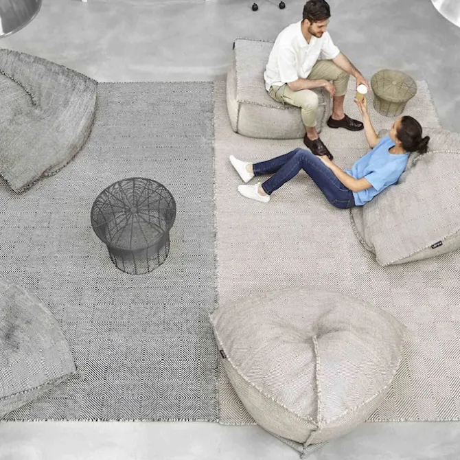 Sail Rug Taupe