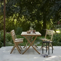 Selandia rektangulært utendørs spisebord