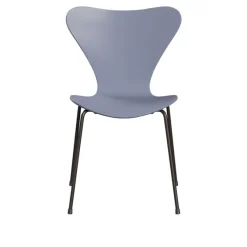 Series 7 stol 3107 bøkfiner stålunderstell brun bronse