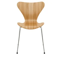 Series 7 stol 3107 trefiner stålram krom