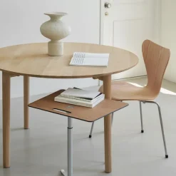 Series 7 stol 3107 trefiner stålram krom