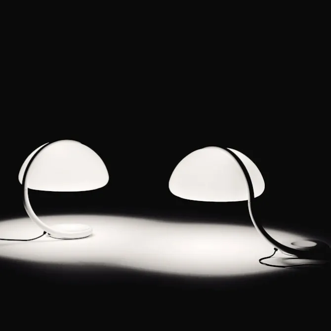 Serpentine Table Lamp