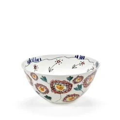 Serving Bowl L Anemone Milk