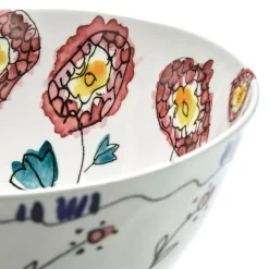 Serving Bowl M Anemone Milk - Set of 2