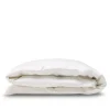 Shade dynetrekk satin crisp white