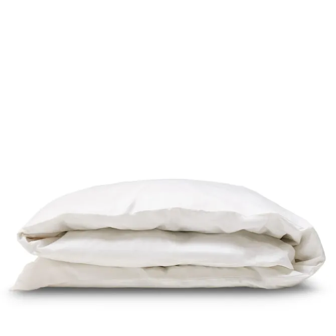 Shade dynetrekk satin crisp white