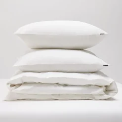 Shade dynetrekk satin crisp white