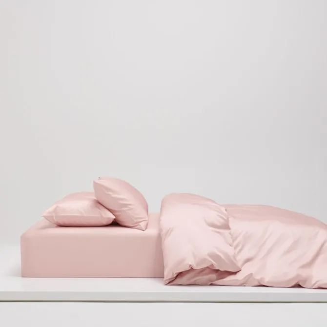 Shade dynetrekk satin dusty pink